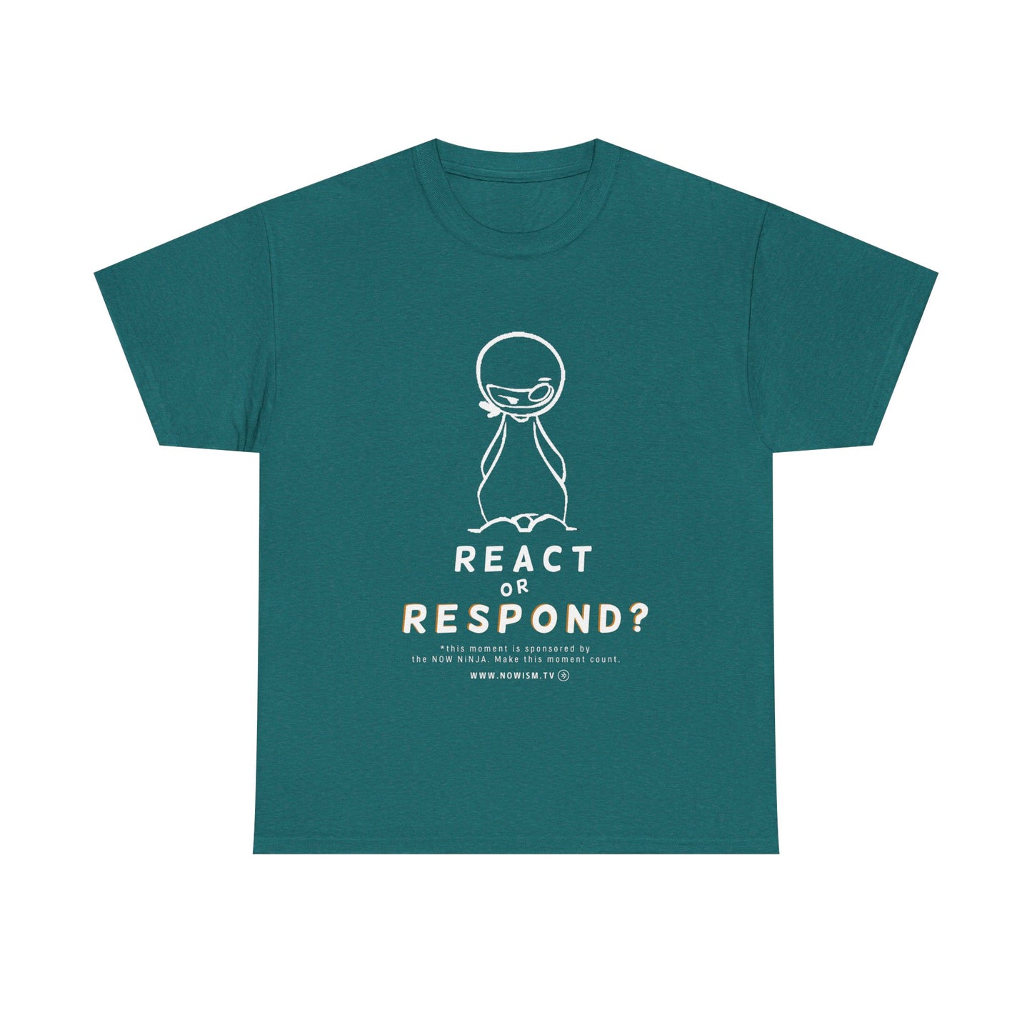 NOW NiNJA: React or Respond TShirt