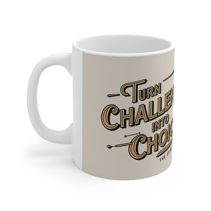 NOW NiNJA: Turn Your Challenges Into Choices" Mug