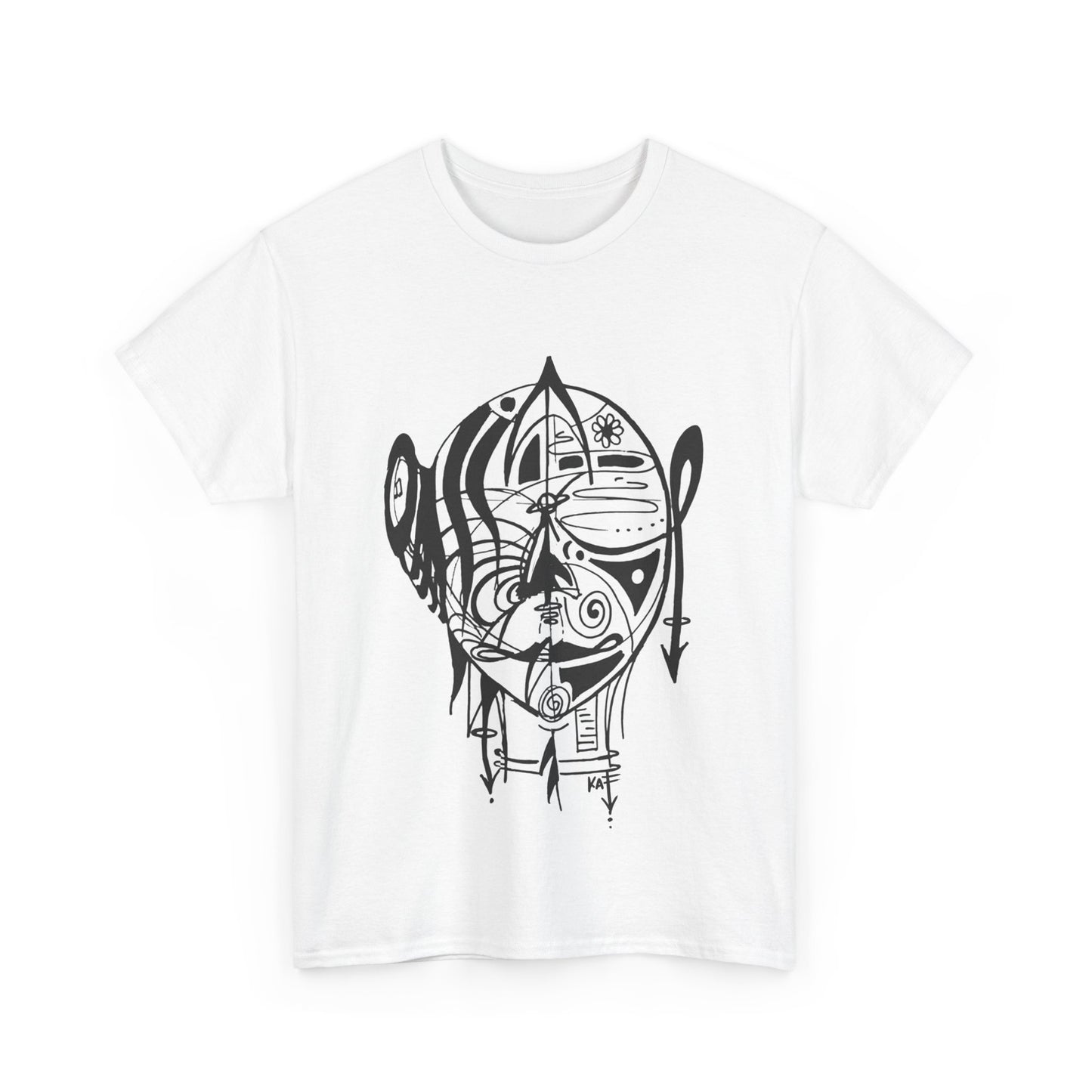 NOWism FACE - Unisex Heavy Cotton Tee