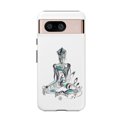 Blue Mediman Phone Case