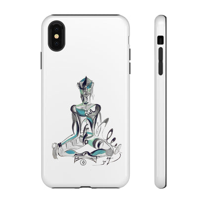 Blue Mediman Phone Case