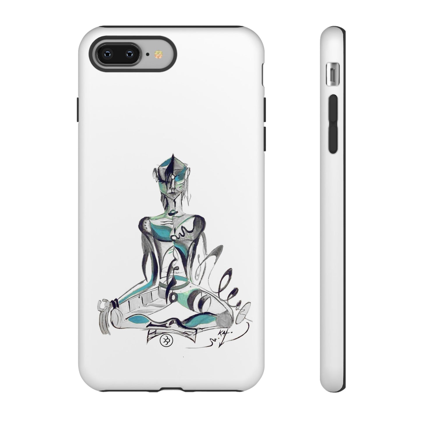 Blue Mediman Phone Case