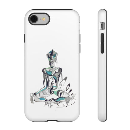 Blue Mediman Phone Case