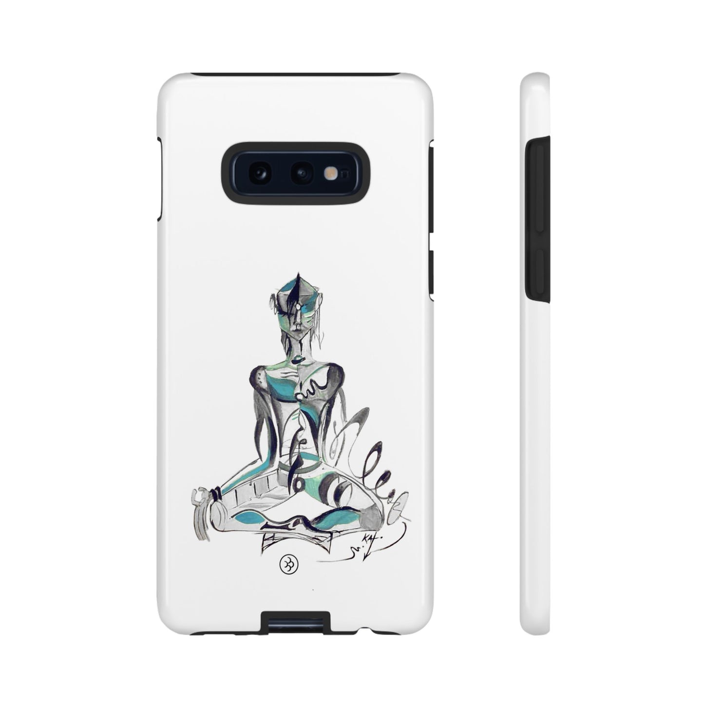 Blue Mediman Phone Case