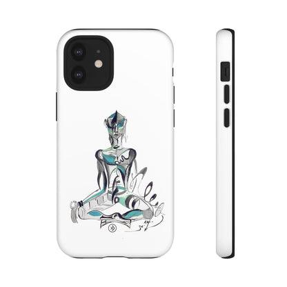 Blue Mediman Phone Case