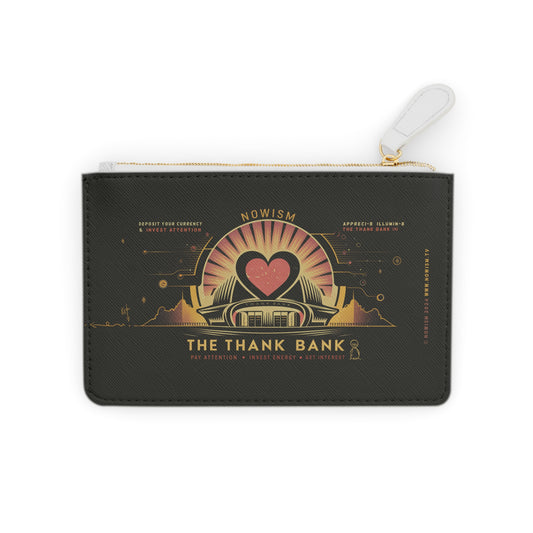 Thank Bank Mini Clutch Bag