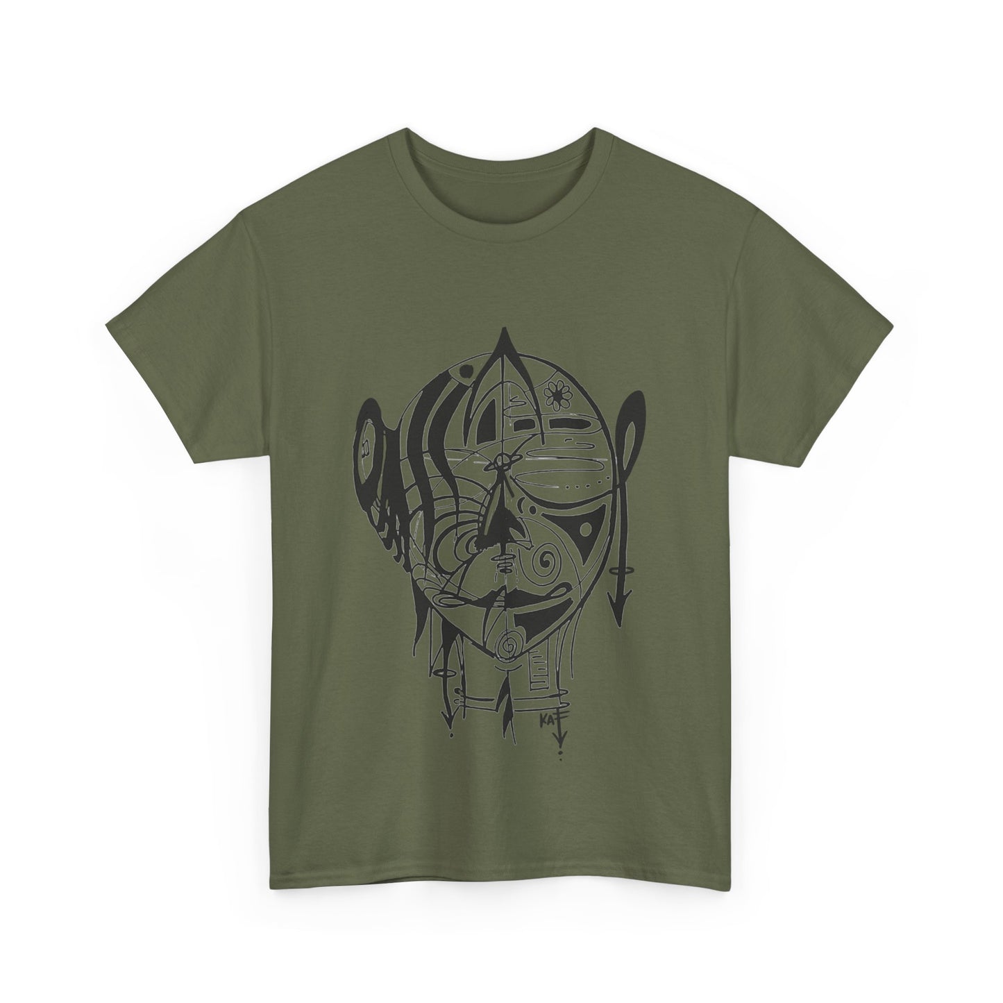 NOWism FACE - Unisex Heavy Cotton Tee