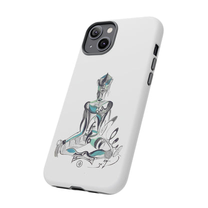 Blue Mediman Phone Case