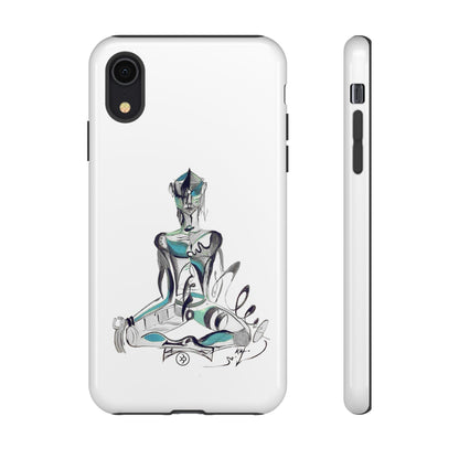 Blue Mediman Phone Case