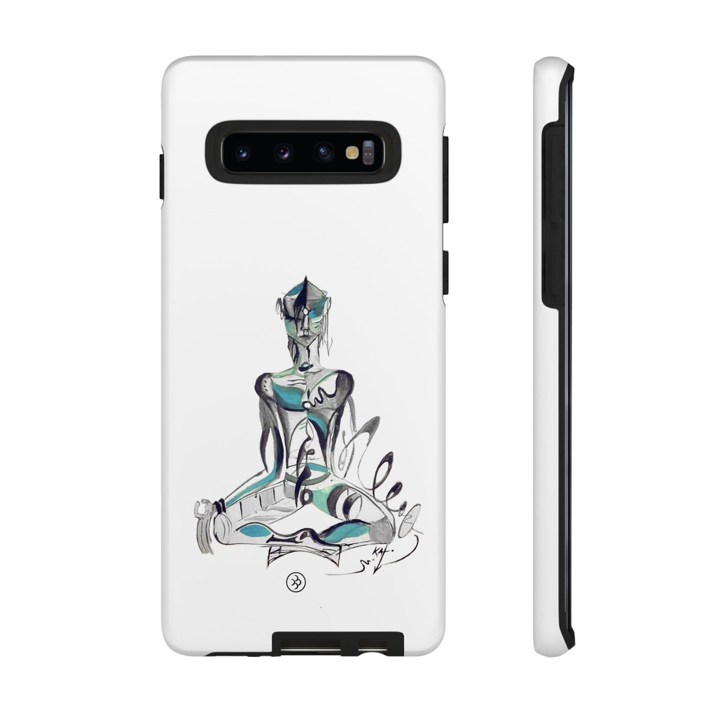 Blue Mediman Phone Case