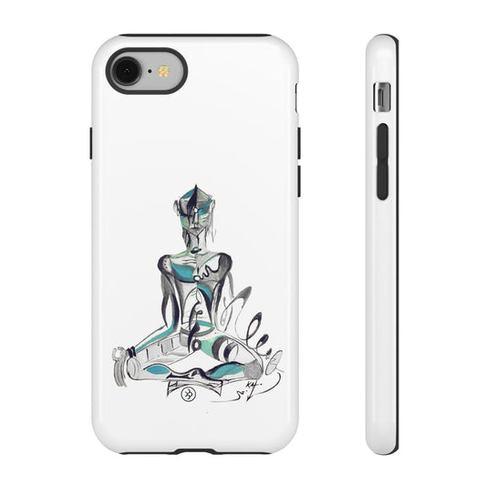 Blue Mediman Phone Case