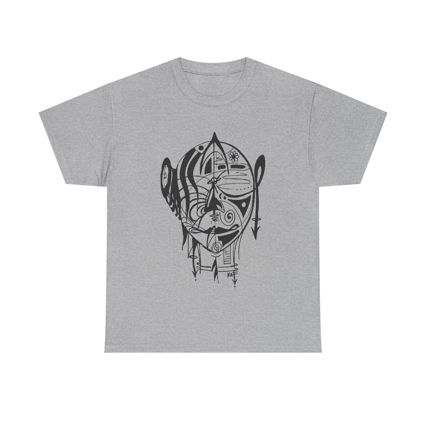 NOWism FACE - Unisex Heavy Cotton Tee