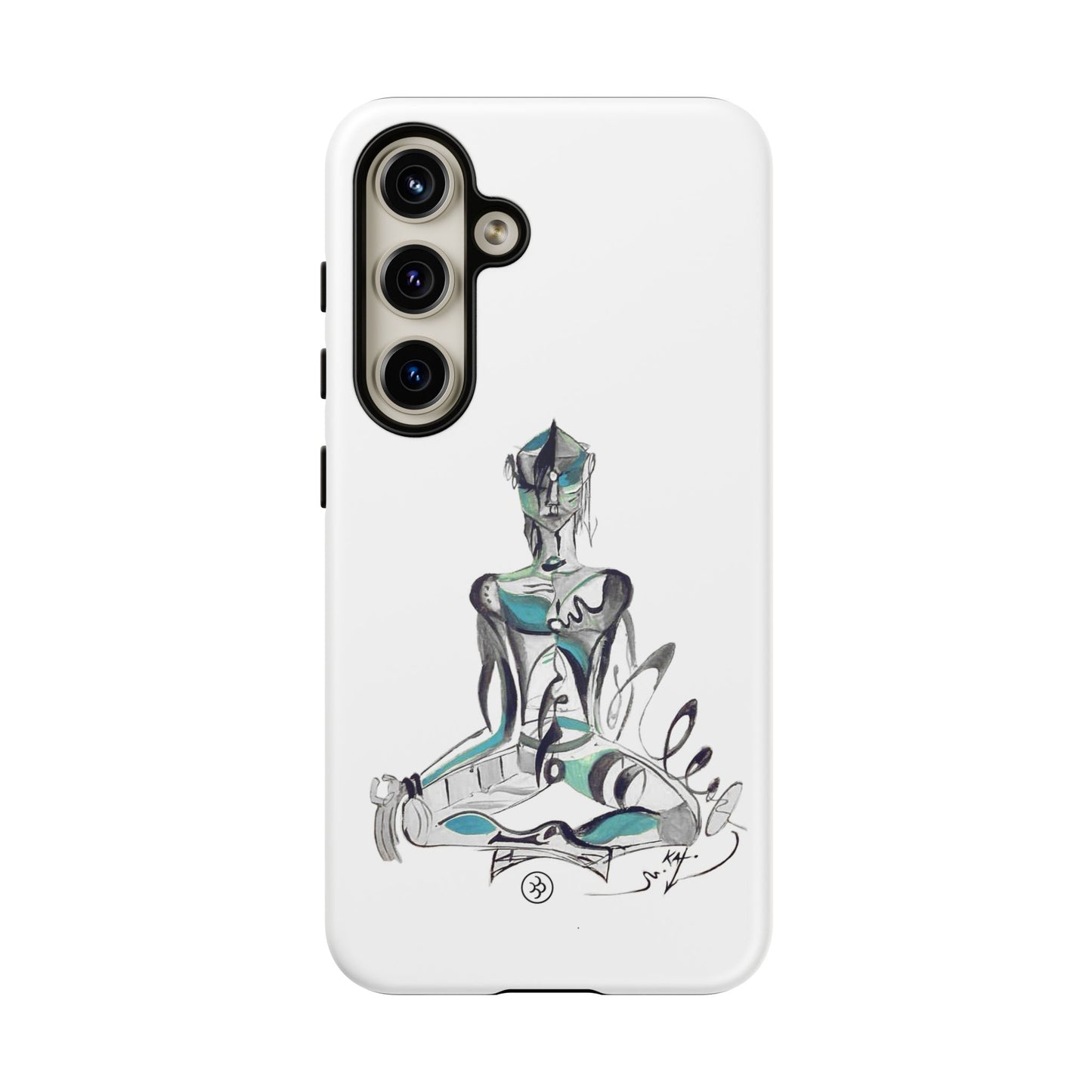 Blue Mediman Phone Case