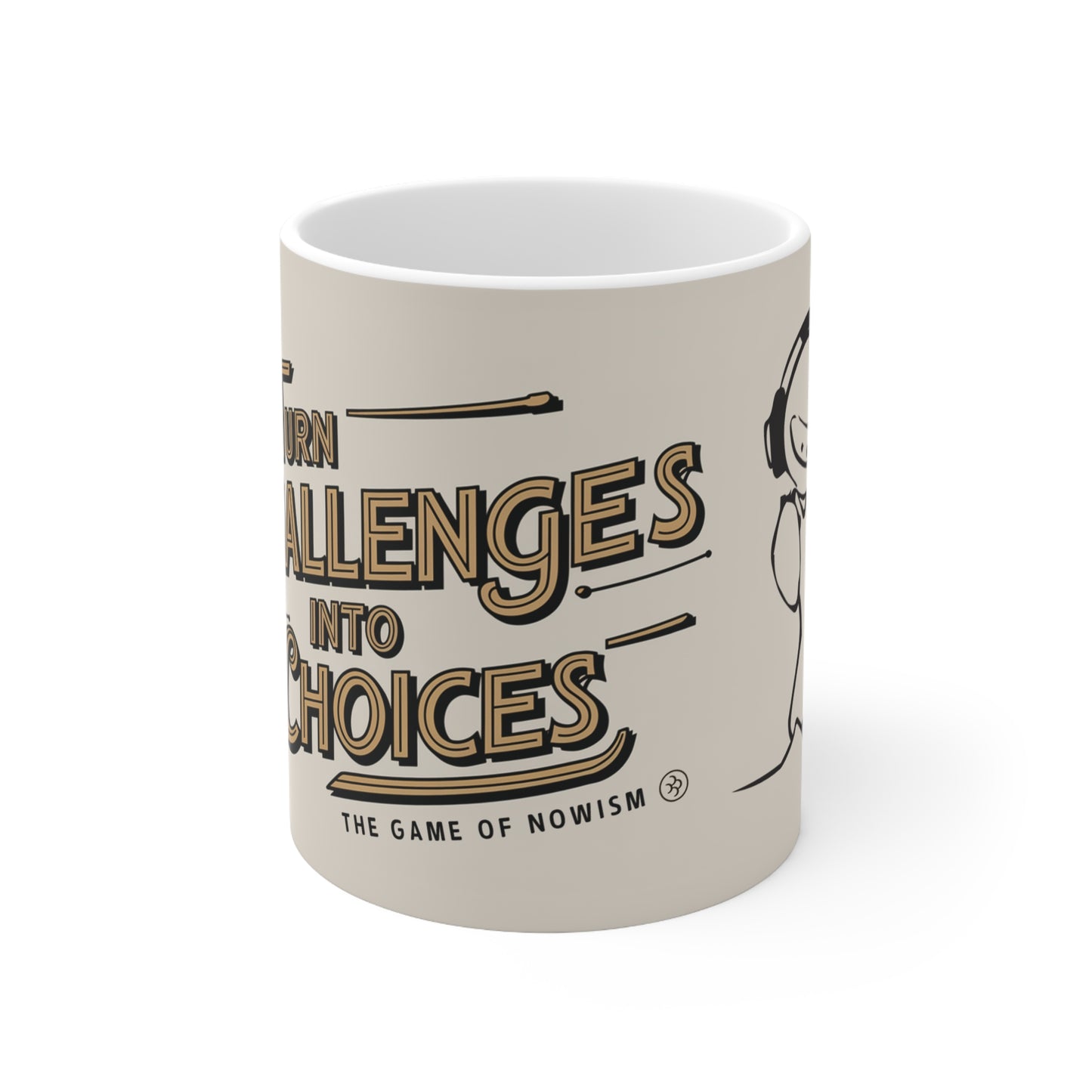 NOW NiNJA: Turn Your Challenges Into Choices" Mug