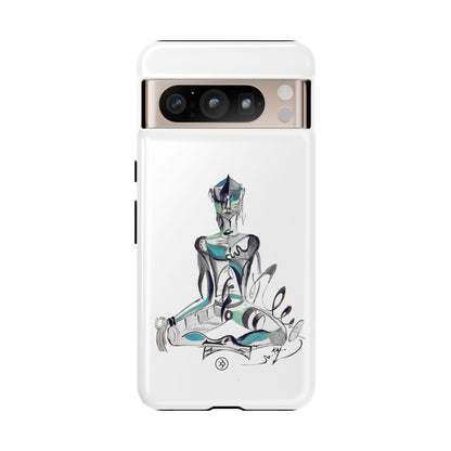 Blue Mediman Phone Case