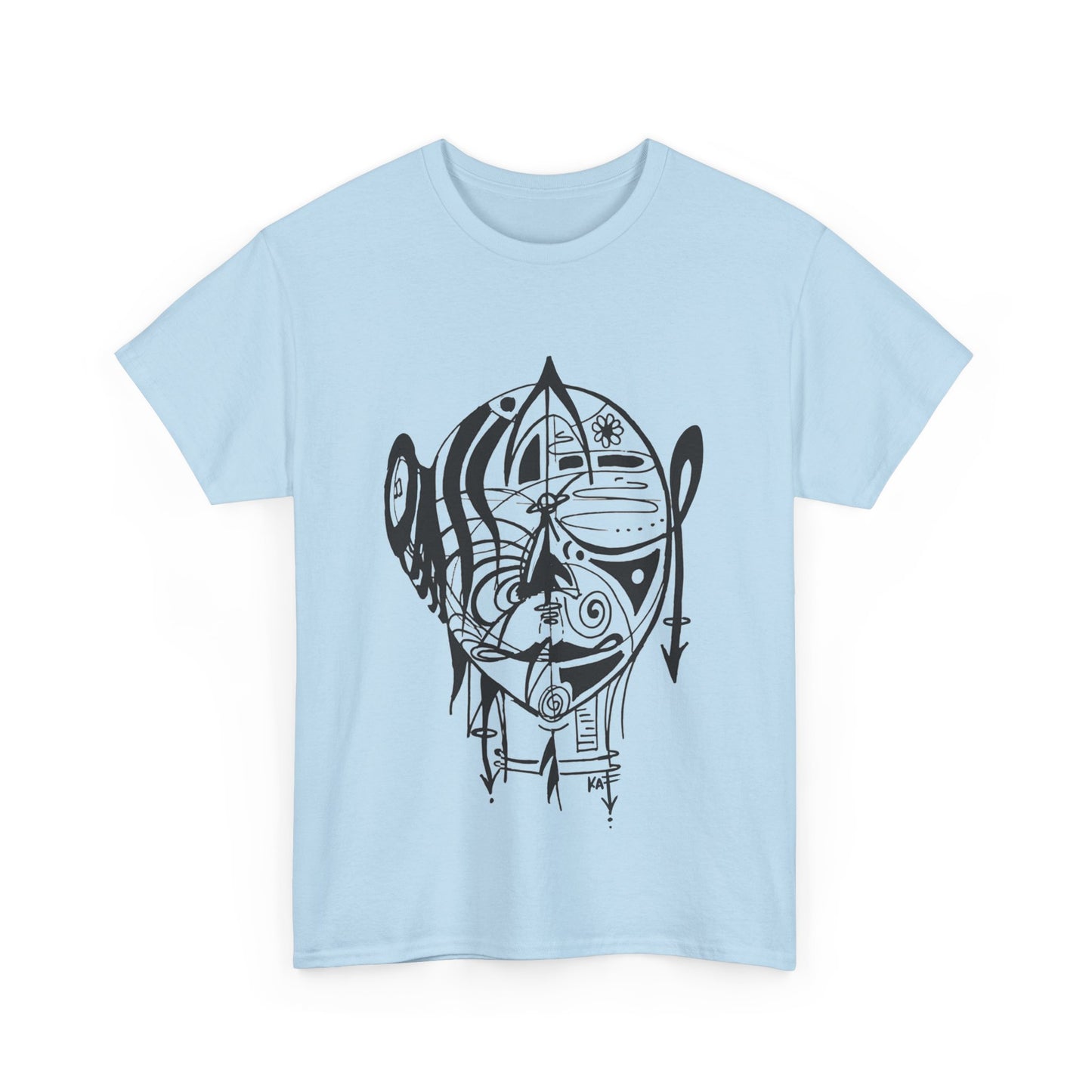 NOWism FACE - Unisex Heavy Cotton Tee