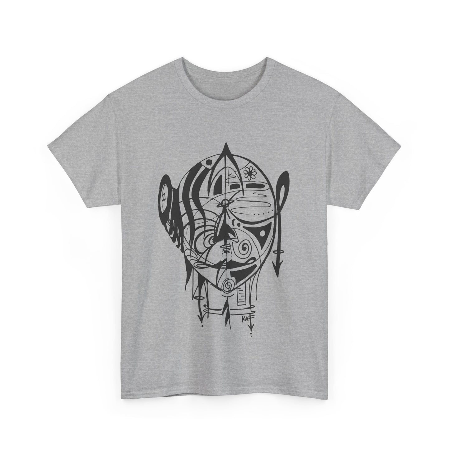 NOWism FACE - Unisex Heavy Cotton Tee