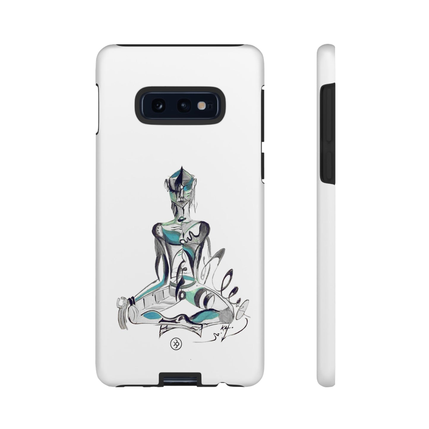 Blue Mediman Phone Case