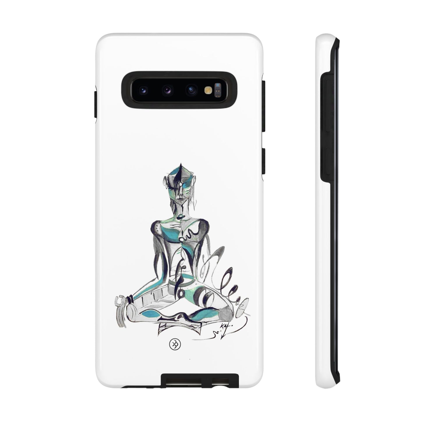 Blue Mediman Phone Case