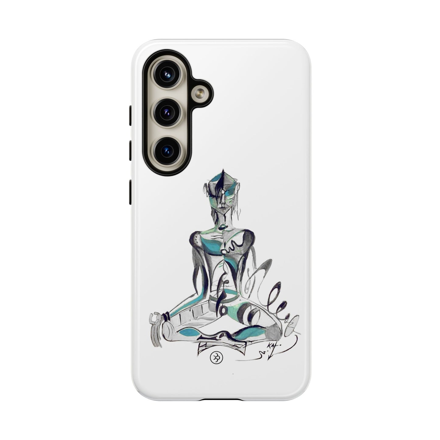 Blue Mediman Phone Case