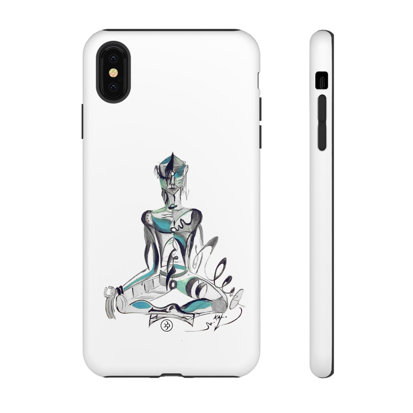 Blue Mediman Phone Case