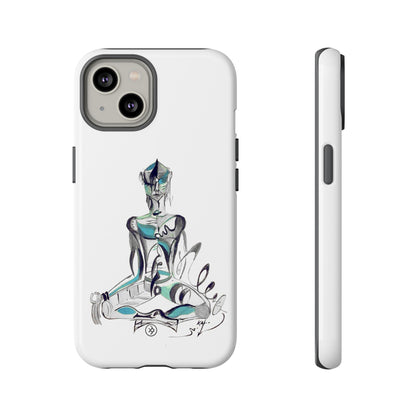 Blue Mediman Phone Case