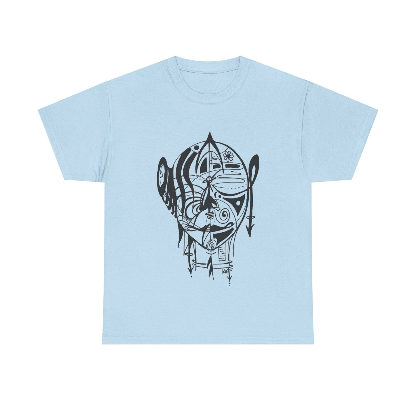 NOWism FACE - Unisex Heavy Cotton Tee